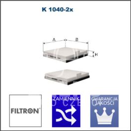 filtr kabinowy ESPACE 96-00 kpl 2szt Filtron - zamiennik polski Filtron