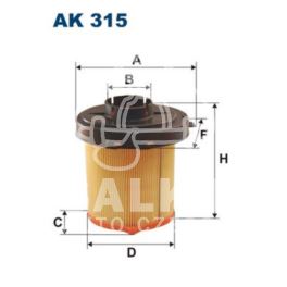 filtr powietrza Citroen ZX 1,6i - zamiennik polski Filtron