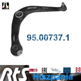 wahacz Peugeot 206 prawy przód (16v) - zamiennik hiszpański RTS