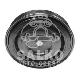 koło pasowe wału Citroen, Peugeot 2,0TD DW10 158/6PK EP27 - zamiennik Prottego Palladium