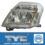 reflektor Citroen C2 do 2009 H4 lewy sterowany elektrycznie - nowy zamiennik TYC