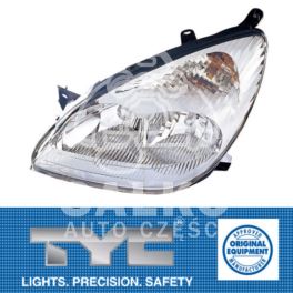 reflektor Citroen C5 I H4+H7 lewy - nowy zamiennik TYC