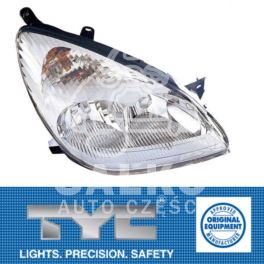 reflektor Citroen C5 I H4+H7 prawy - nowy zamiennik TYC
