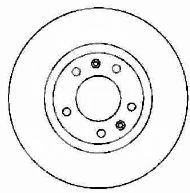 tarcza hamulcowa Renault 265x11x66x44 tył.5