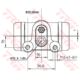 cylinderek hamulcowy Citroen C25/ Peugeot J5 18Q L/P GIR 27,00 (TRW)