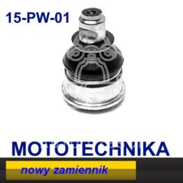 sworzeń wahacza Citroen AX/ SAXO/ Peugeot 106 16mm - zamiennik polski Mototechnika