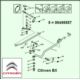 cięgno biegów Citroen, Peugeot 075/2x10 BE regulowane Citroen BX NFP (oryginał Citroen)