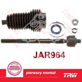 drążek kierowniczy Renault CLIO II -1999 TRW 240mm KIT (oryginał TRW)