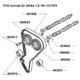 rolka paska rozrządu Citroen - Peugeot TUD/XUD11/XU7JP4 (zamiennik Prottego Platinum)