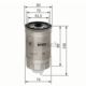 filtr paliwa Renault 1,6D/2,1D BOSCH - niemiecki producent Bosch