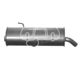 tłumik Peugeot 206 1,4/1,6-16V 00- końcowy (+końc.) (oryginał Peugeot)