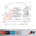 klocki hamulcowe Citroen C5 1,8 hatchback - system BOSCH - zamiennik holenderski A.B.S.