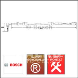 czujnik ABS Citroen C8/ Peugeot 807 przód lewa BOSCH - niemiecki producent Bosch