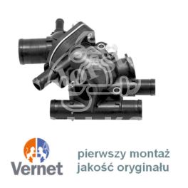 termostat Renault 1,9D/DTi z obudową na 1-czujnik - oryginał Vernet