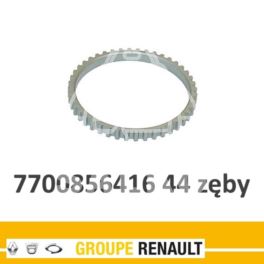 pierścień ABS RENAULT 44z/75mm - nowy oryginał z sieci Renault