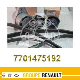 zestaw napinacza paska rowkowanego Renault 2,2dCi - oryginał z sieci Renault