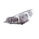 reflektor Peugeot 308 I lewy H1+H7 ele