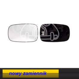szkło lusterka MEGANE II prawe wypukłe ogrzewane - wkład - zamiennik View Max