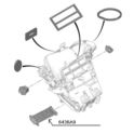 nagrzewnica - wkład Citroen C2/C3/MEGANE 02- elektr (oryginał Peugeot)