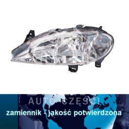 reflektor Renault MEGANE I 1999- lewy H1+H7 elektryczne - nowy zamiennik DEPO