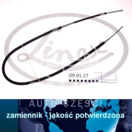 linka hamulcowa Citroen XSARA hamulce tarczowe - strona lewa - zamiennik polski Linex