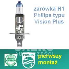 żarówka H1 55W 12V VISION PLUS (1szt) blister - oryginał holenderski Philips