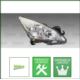 reflektor Peugeot 3008 prawy H7+H7 VALEO