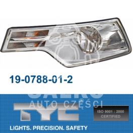 halogen przeciwmgielny Citroen C5 2008- H8 lewy przedni - nowy w zamienniku TYC