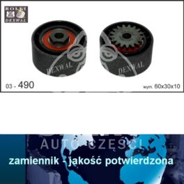 napinacz paska rowkowanego Renault 1,2/1,2-16V 2004- - zamiennik polski Dexwal