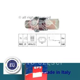 czujnik ciśnienia oleju RENAULT 2001- st.0,60bar dCi - zamiennik włoski EPS