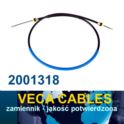 linka hamulcowa DACIA LOGAN L/P bębnowe zamiennik Veca Cables - Prottego