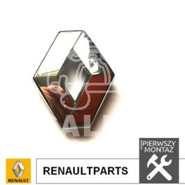 znak RENAULT CLIO 92-96 firmowy przód - nowy oryginał Renault