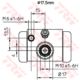 cylinderek hamulcowy Citroen C1/ Peugeot 107 L/P BOSCH 17,50mm (TRW)
