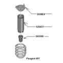 odbojnik amortyzatora Peugeot 407 przód (oryginał Peugeot)
