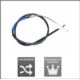 linka hamulcowa Citroen C15 -7664 L/P przedł. zamiennik Veca Cables - Prottego
