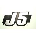 napis PEUGEOT J5 na drzwi tył "J5" (używane)