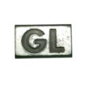 napis PSA na klapę tył "GL" negatyw (używane)