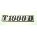 napis RENAULT TRAFIC na drzwi tył "T1000D" (używane)