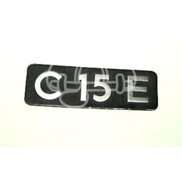 napis Citroen C15 na drzwi tył "C15E" (używane)