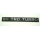 napis Citroen BX na klapę tył "BX 19 TRD" (używane)