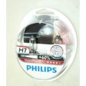żarówka H7 55W 12V VISIONPLUS (x2) +60% - oryginał holenderski Philips