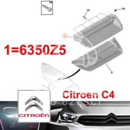 lampa stopu Citroen C4 HB 4drzwiowy - dodatkowa (oryginał Citroen)