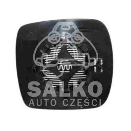 szkło lusterka KANGOO II 2008- L/P asferyczne - wkład ogrzewany - zamiennik TYC
