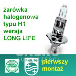 żarówka H1 55W 12V LONG LIFE Blister - oryginał holenderski Philips