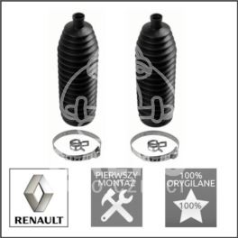 osłona przekładni kierowniczej TRAFIC II L+P + opaski OEM - oryginał Renault