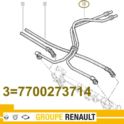 przewód paliwa MEGANE rampa/przew.zbiornika 1,6 - oryginał Renault