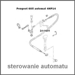 linka zmiany biegów Peugeot 605 AUTOMAT (oryginał Peugeot)