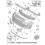 zaślepka zderzaka Citroen C2 przód/hak do malowania od OPR (oryginał Citroen)