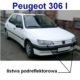 listwa podreflektorowa Peugeot 306 -03.1997 lewa - nowy zamiennik Retov