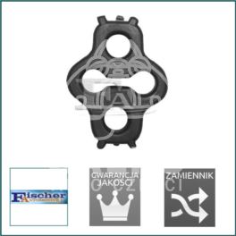 wieszak tłumika Citroen C4/308 środkowy - zamiennik polski Fischer